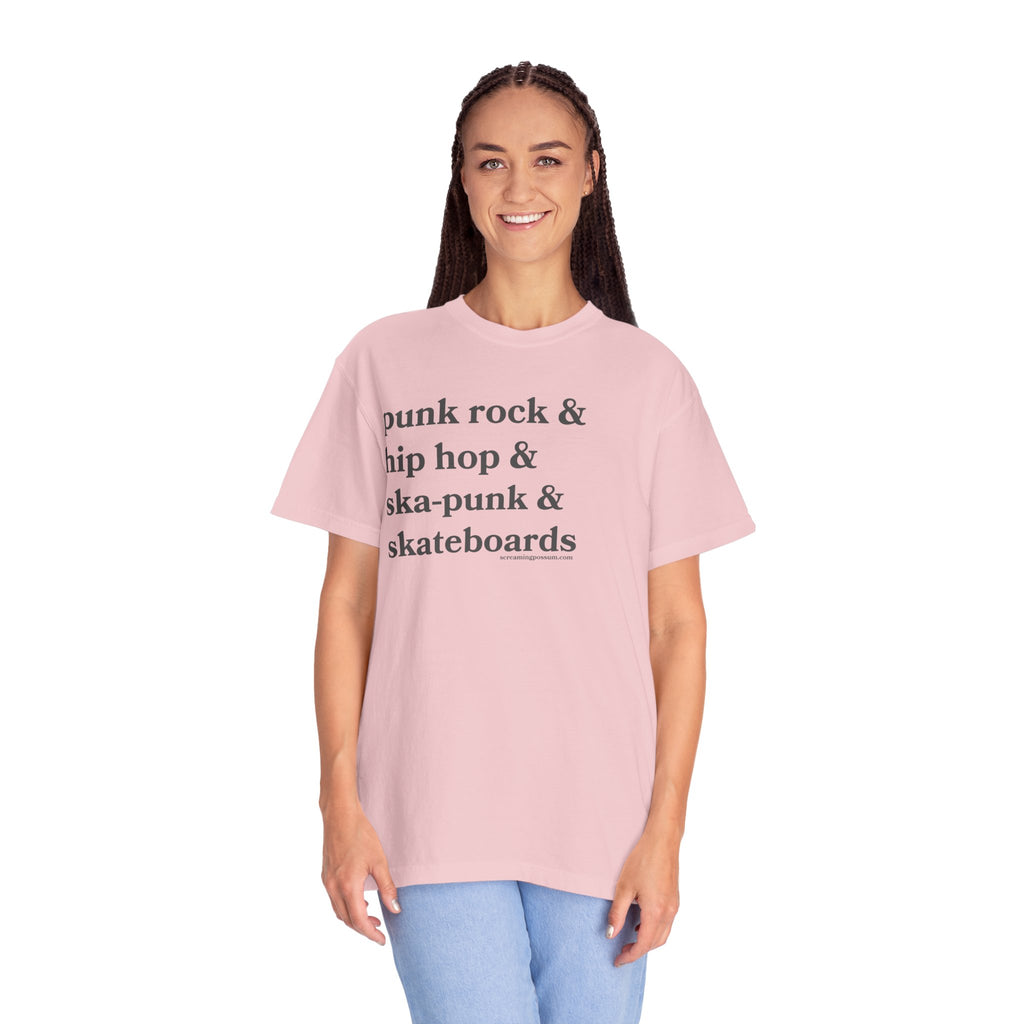 Punk Rock & Hip Hop & Ska-Punk & Skateboards T-Shirt