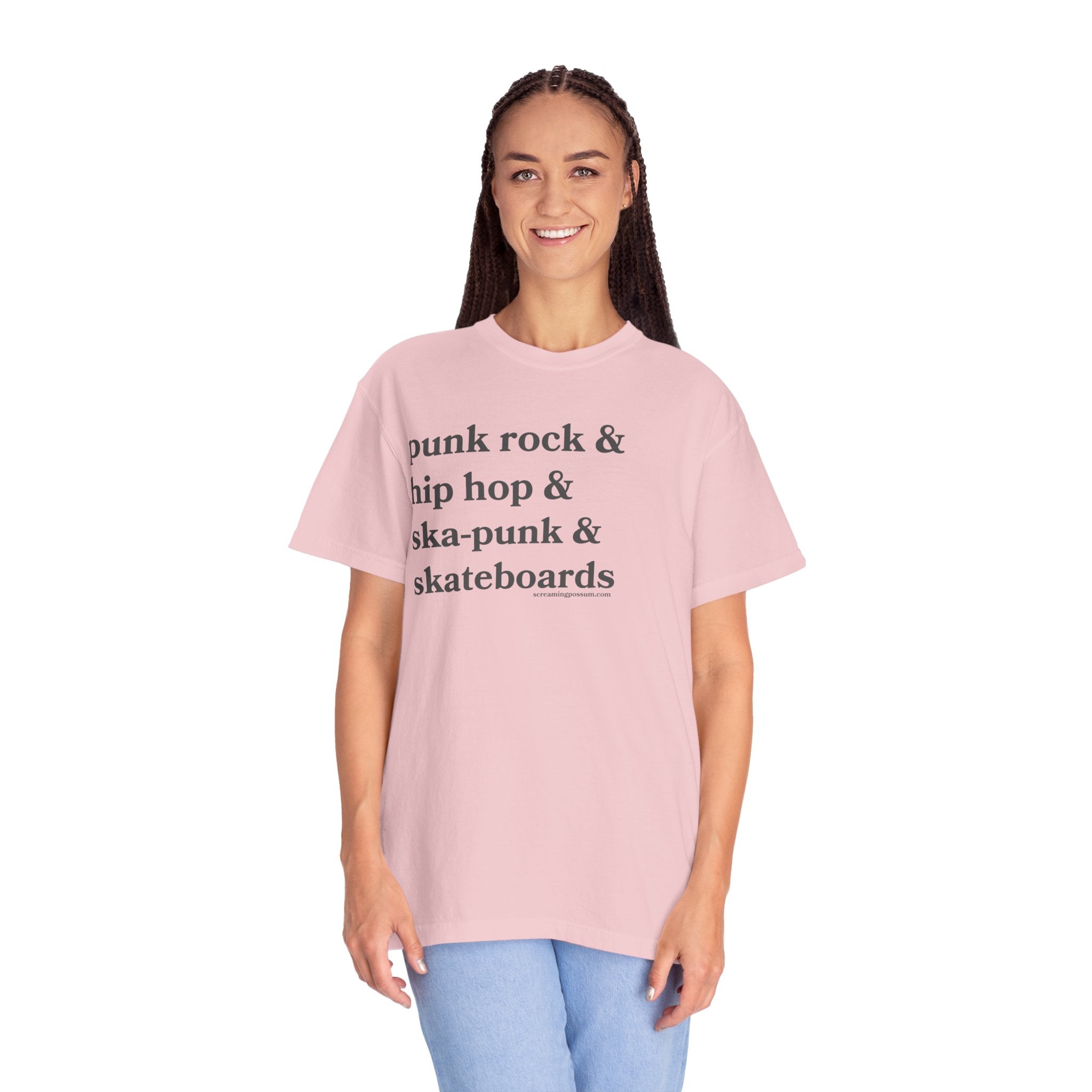 Punk Rock & Hip Hop & Ska-Punk & Skateboards T-Shirt