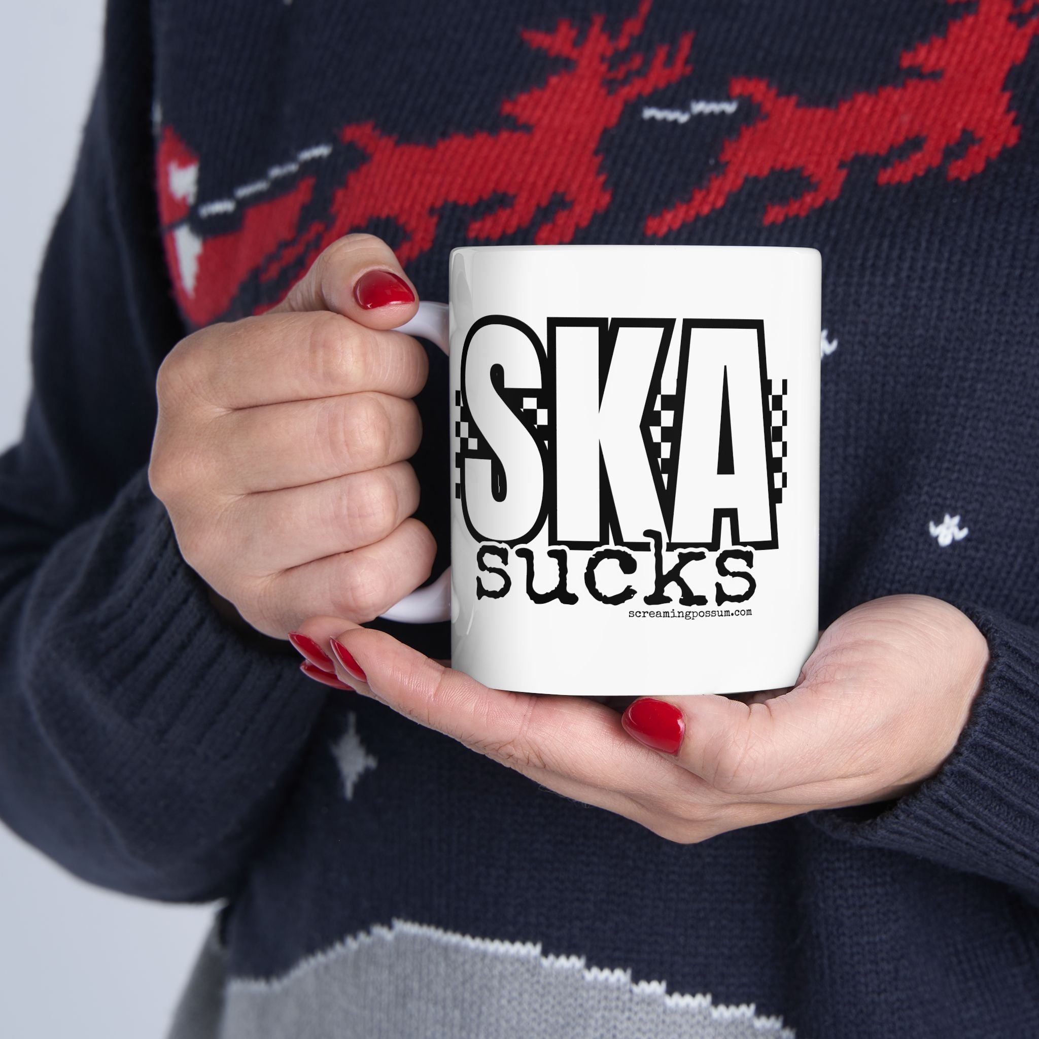 Ska Sucks Ceramic Coffee Mug (11oz/15oz)