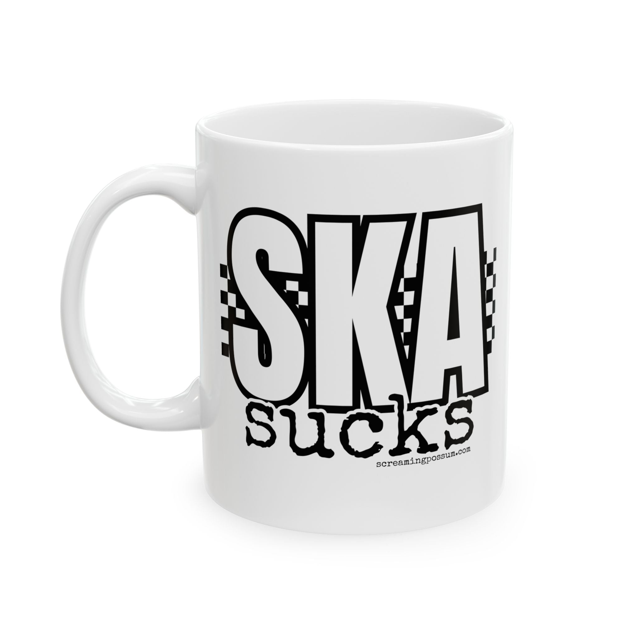 Ska Sucks Ceramic Coffee Mug (11oz/15oz)