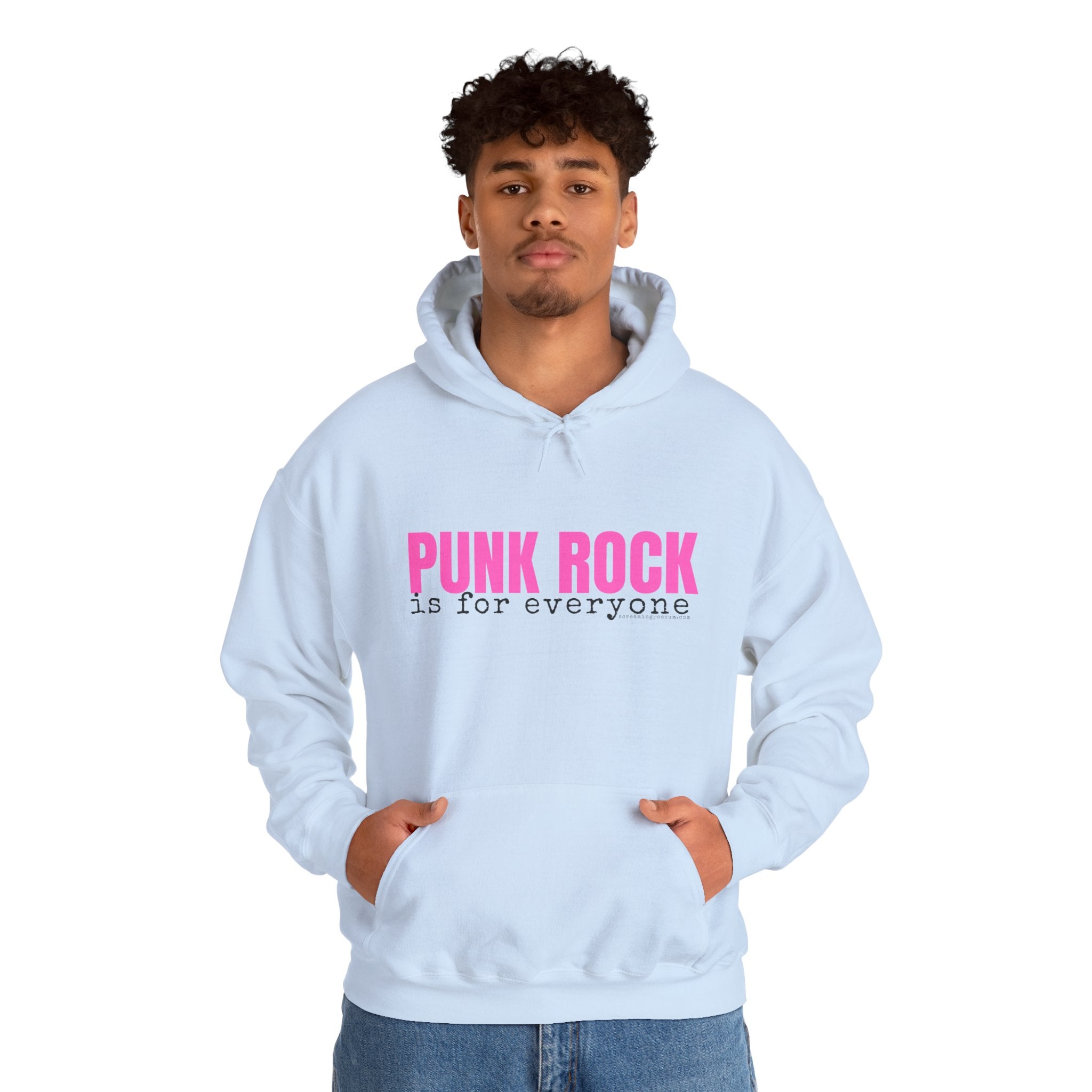 Punk Rock Is For Everyone Gildan Pullover Hoodie