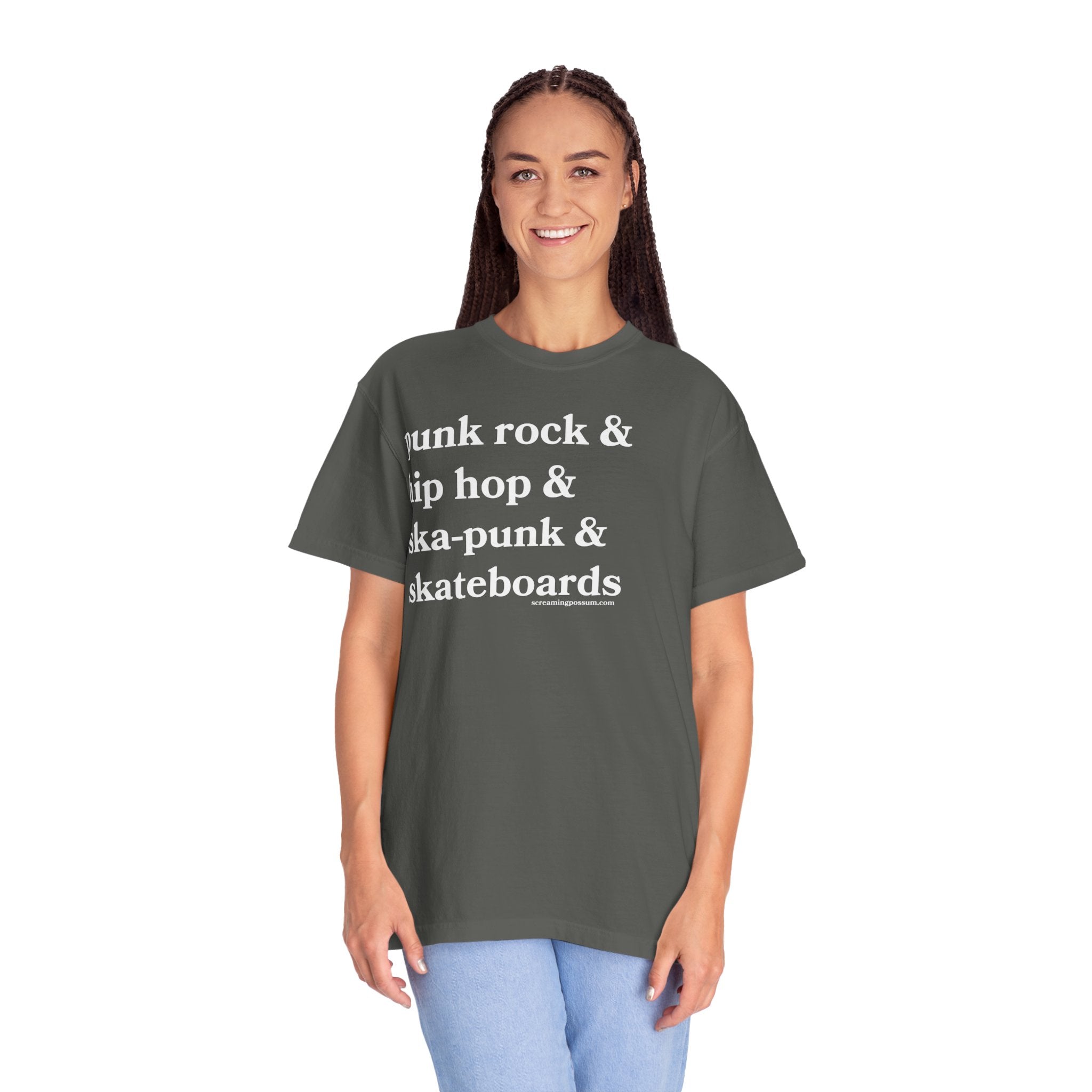Punk Rock & Hip Hop & Ska-Punk & Skateboards T-Shirt