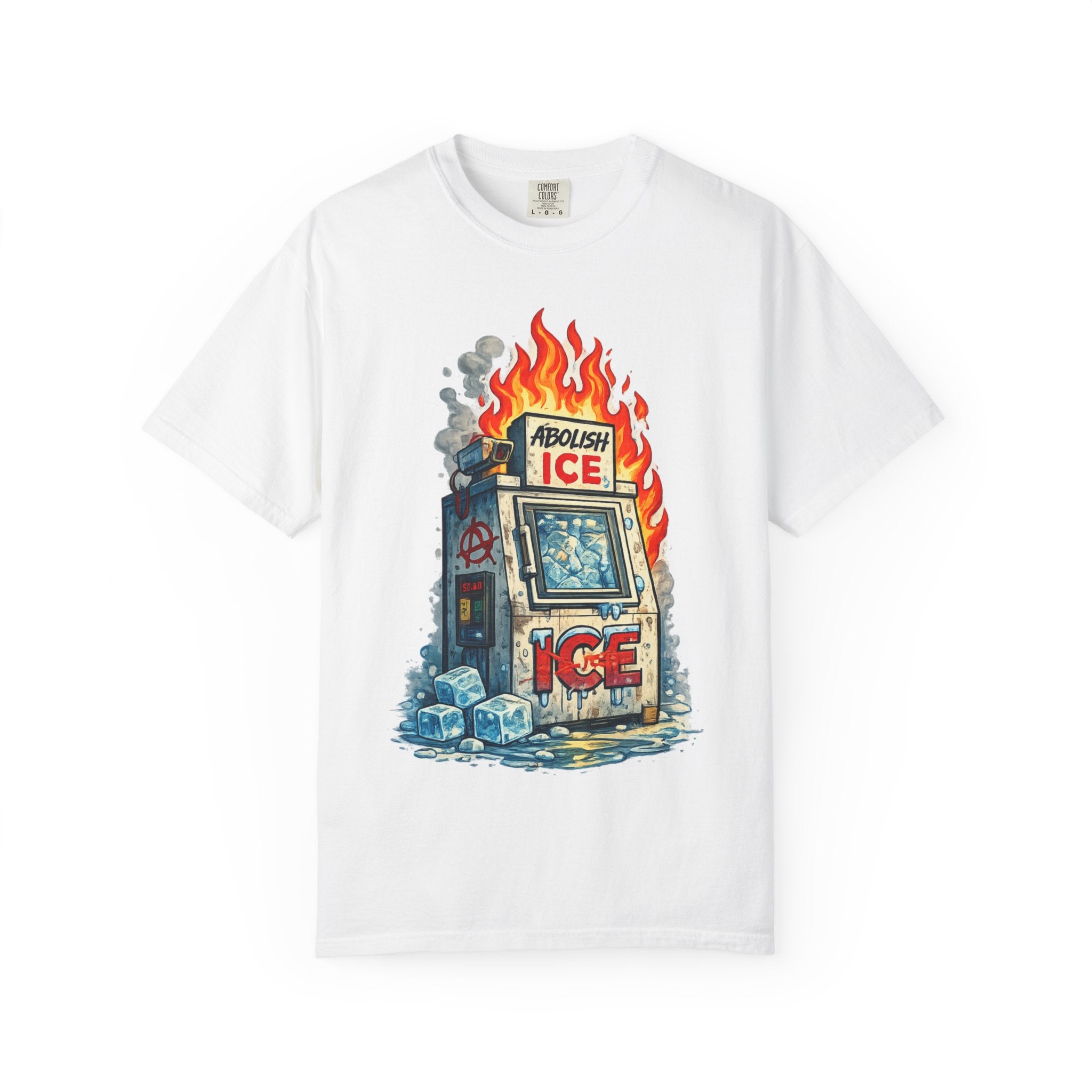 Burning Ice Comfort Colors T-Shirt