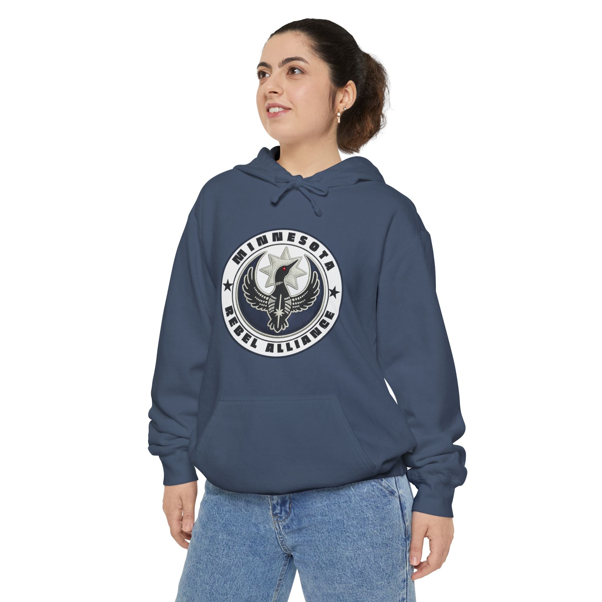 Minnesota Rebel Alliance Anti-ICE Comfort Colors Pullover Hoodie