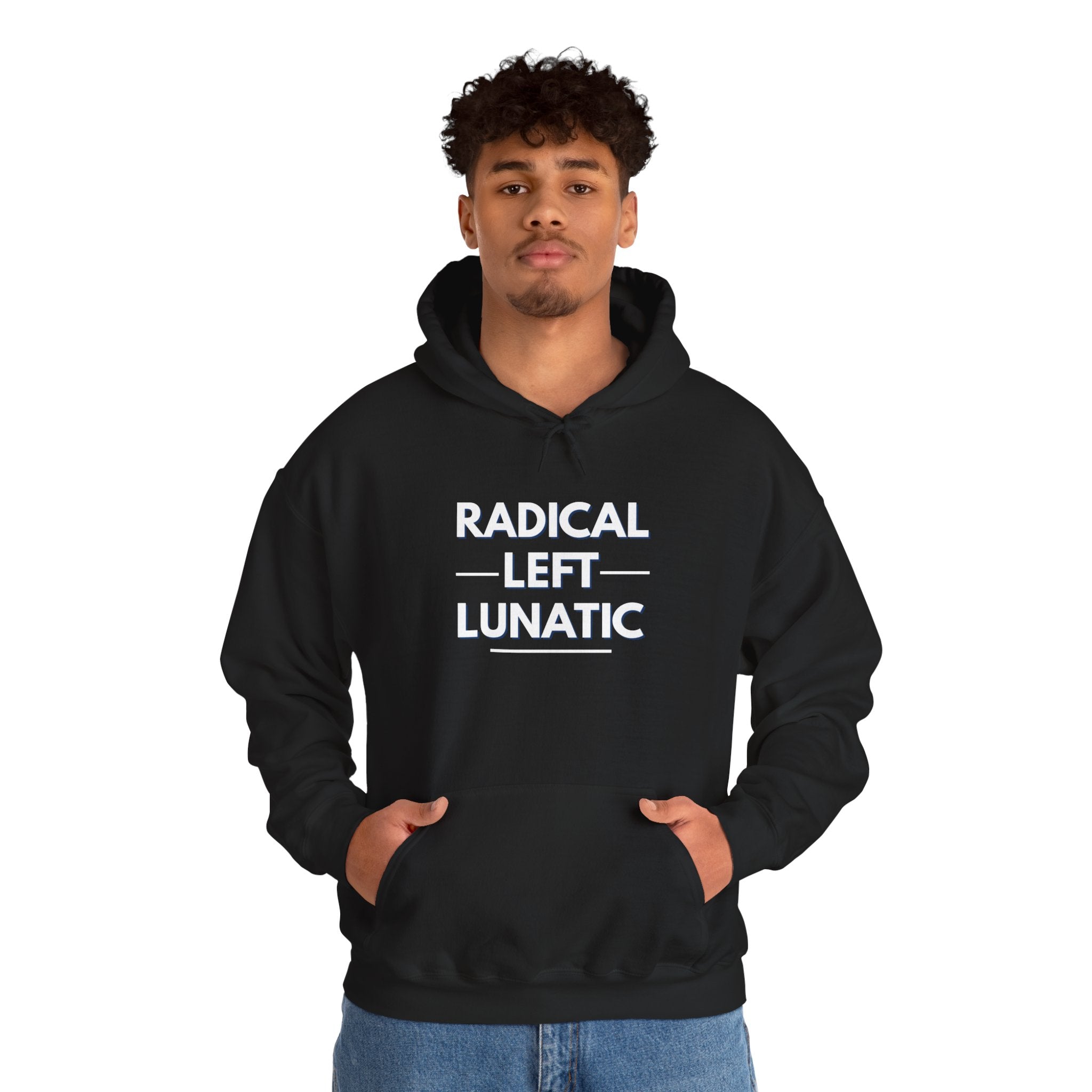 Radical Left Lunatic Gildan Pullover Hoodie