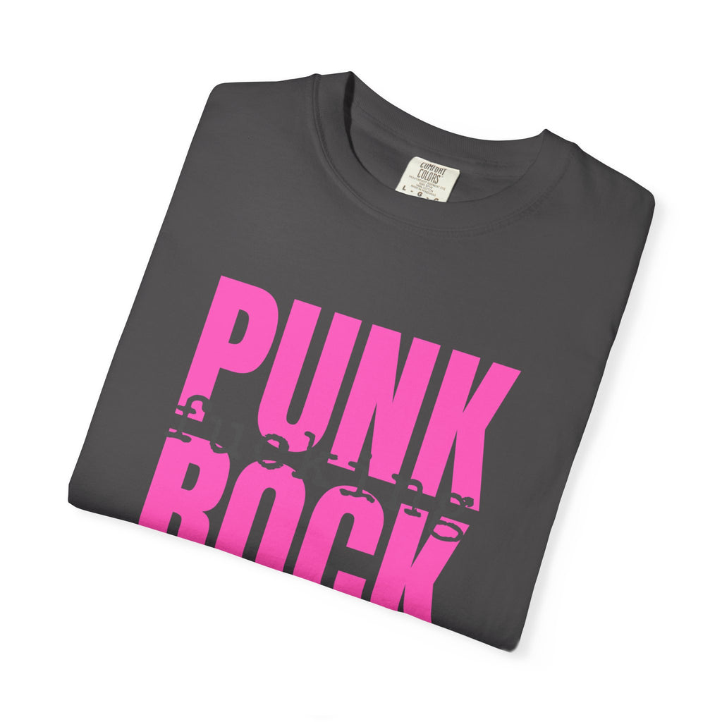 Punk Fucking Rock Comfort Colors Graphic T-Shirt