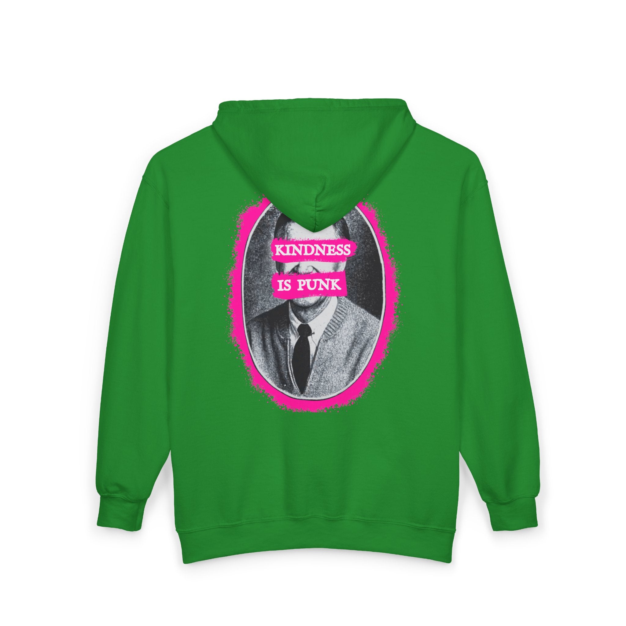 Mr. Roger's "Kindness is Punk" Full Zip Hoodie