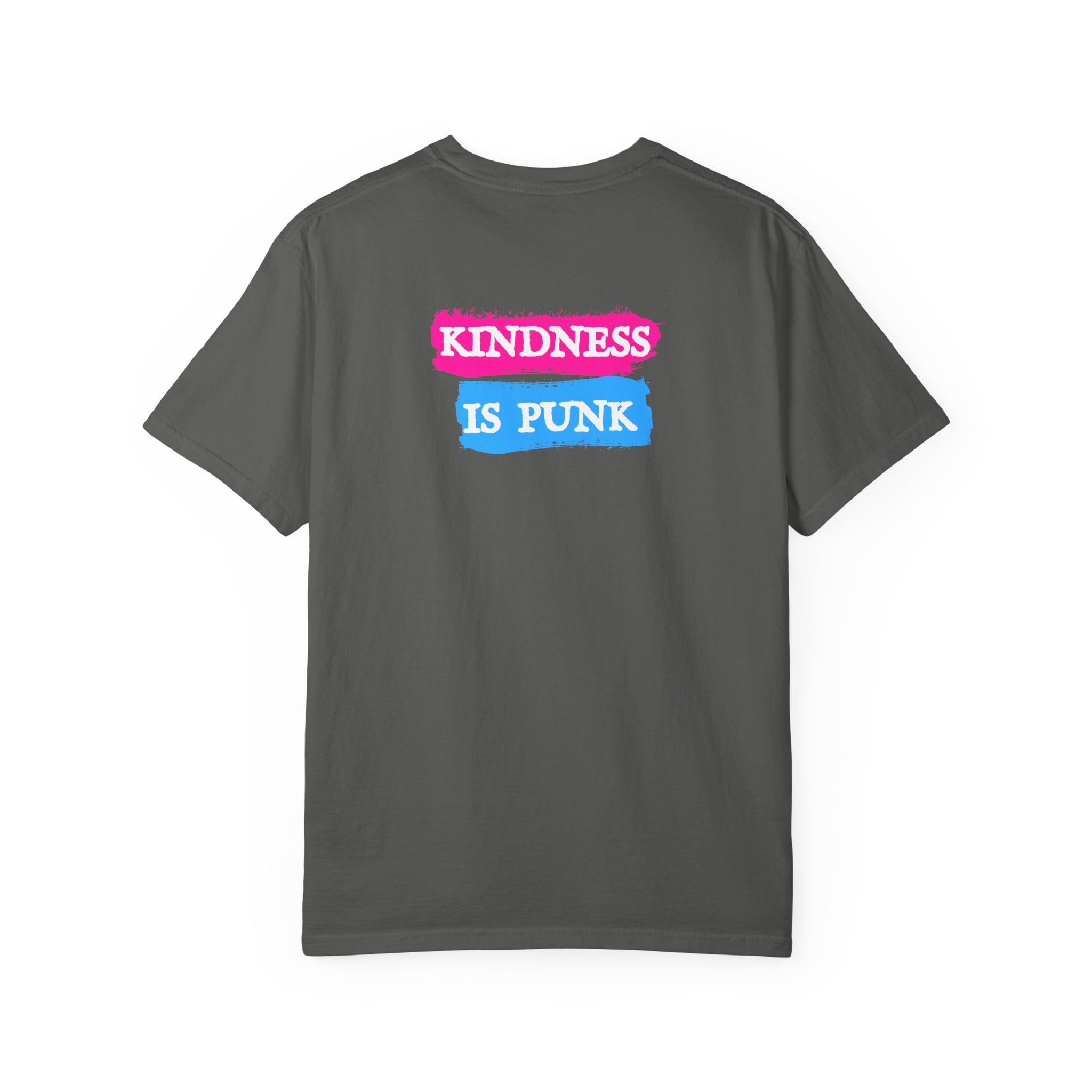 Kindness Is Punk Dolly Comfort Colors T-ShirtT-Shirt — Retro Punk Graphic Tee