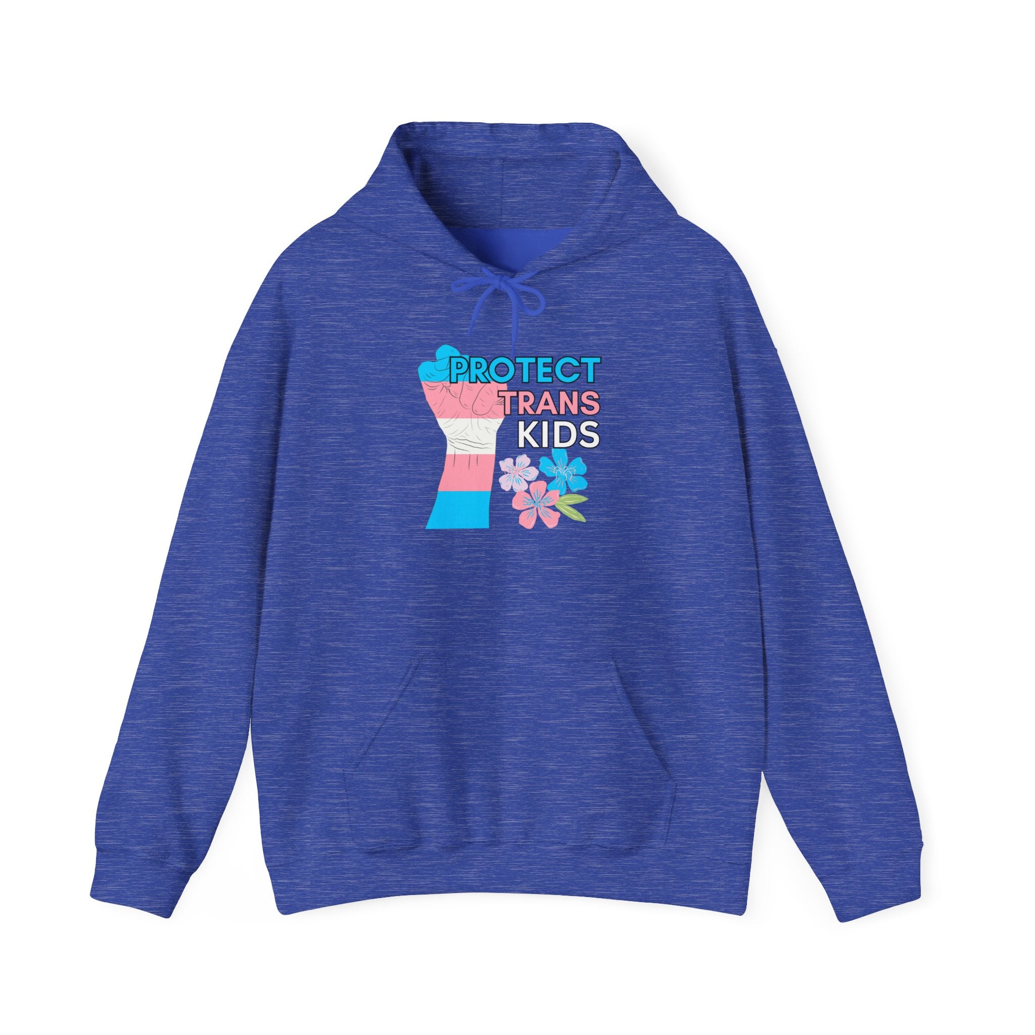 Protect Trans Kids Hoodie on Gildan Hooded Sweatshirt