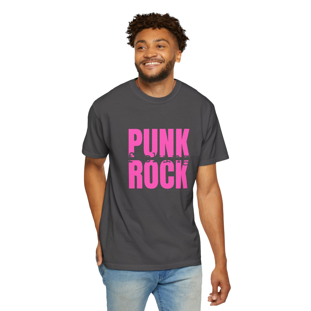 Punk Fucking Rock Comfort Colors Graphic T-Shirt