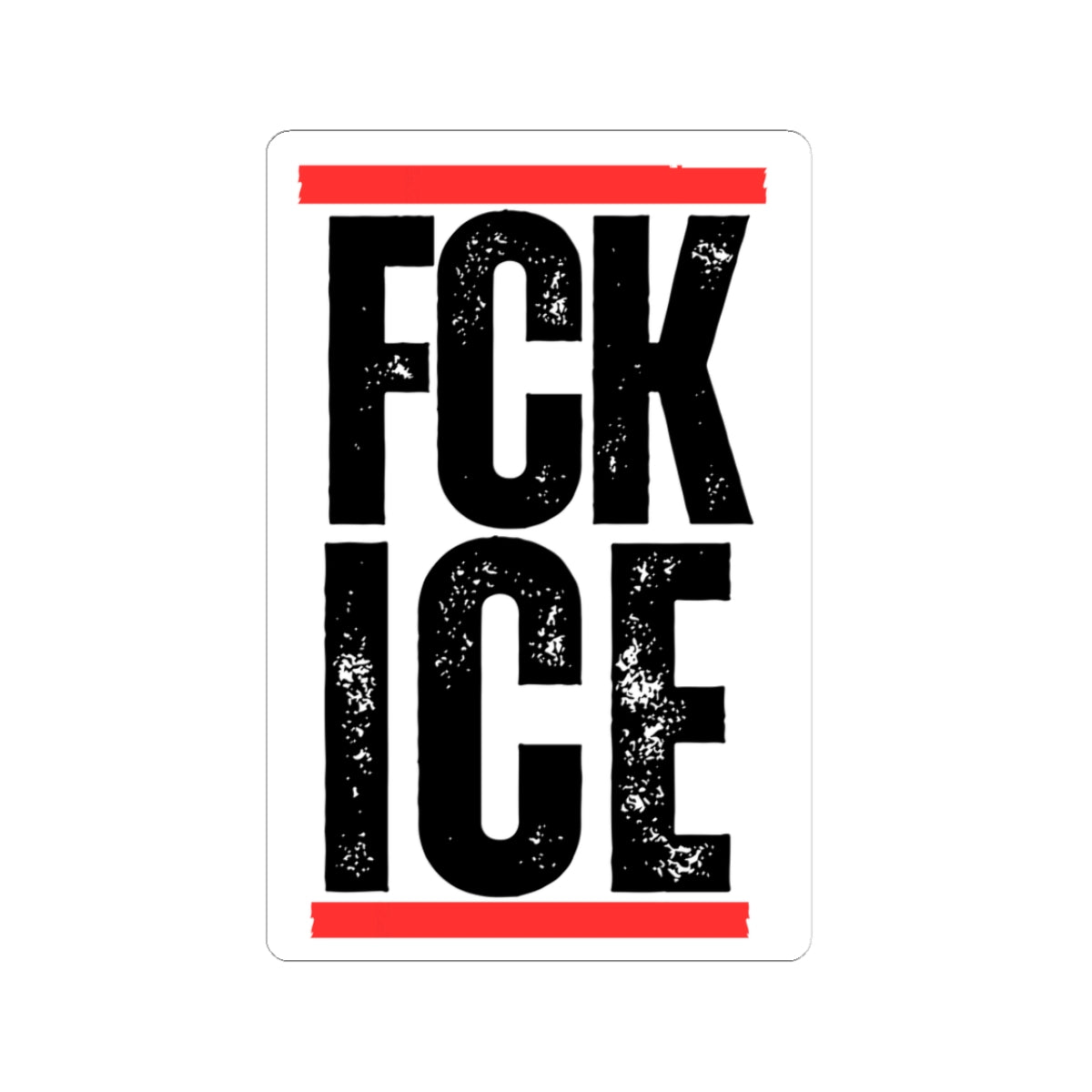 FCK ICE Vinyl Sticker