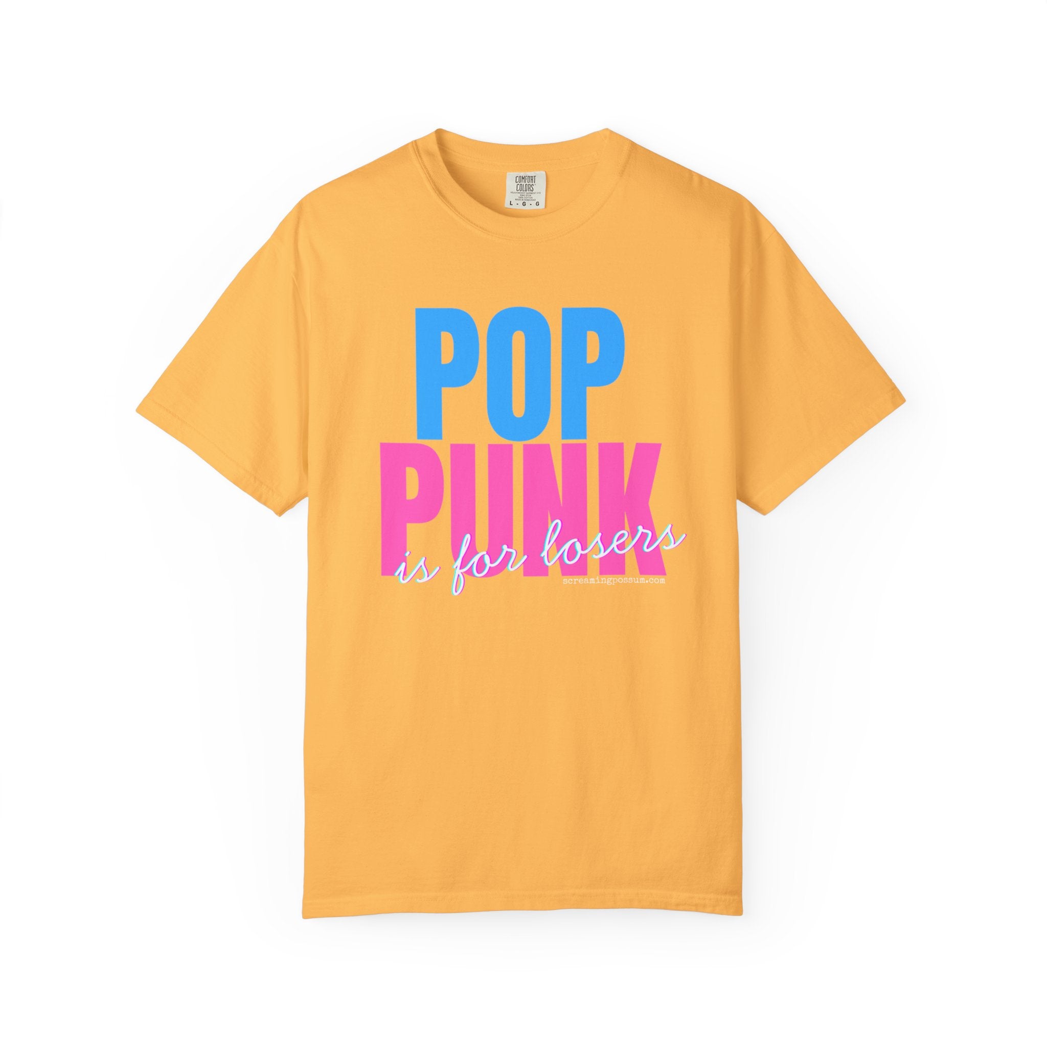 Pop Punk Is For Losers Comfort Colors T-Shirt