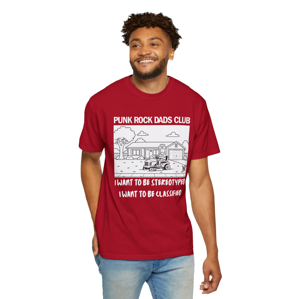 Suburban Home - Punk Rock Dads Club Comfort Colors T-Shirt