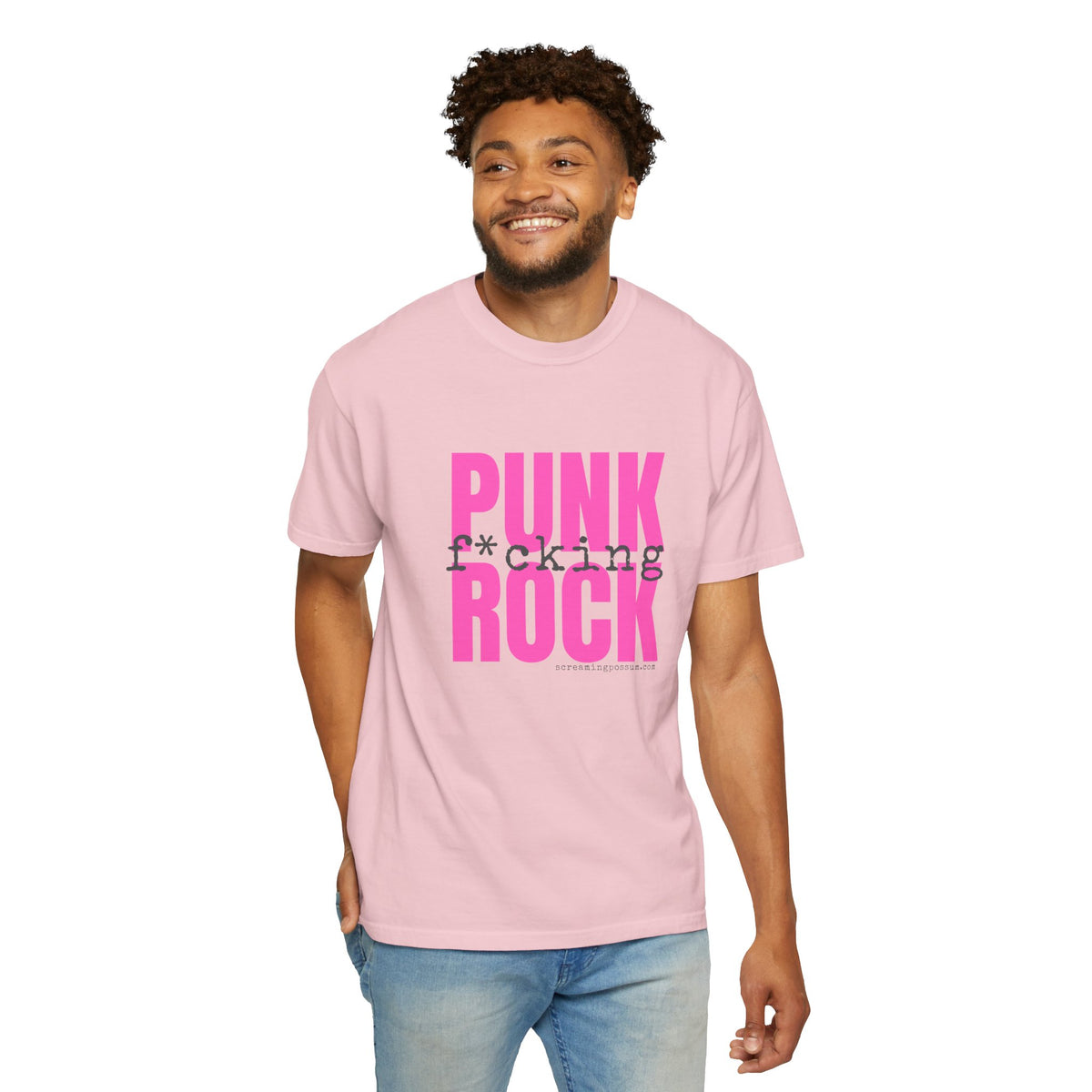 Punk Fucking Rock Comfort Colors Graphic T-Shirt