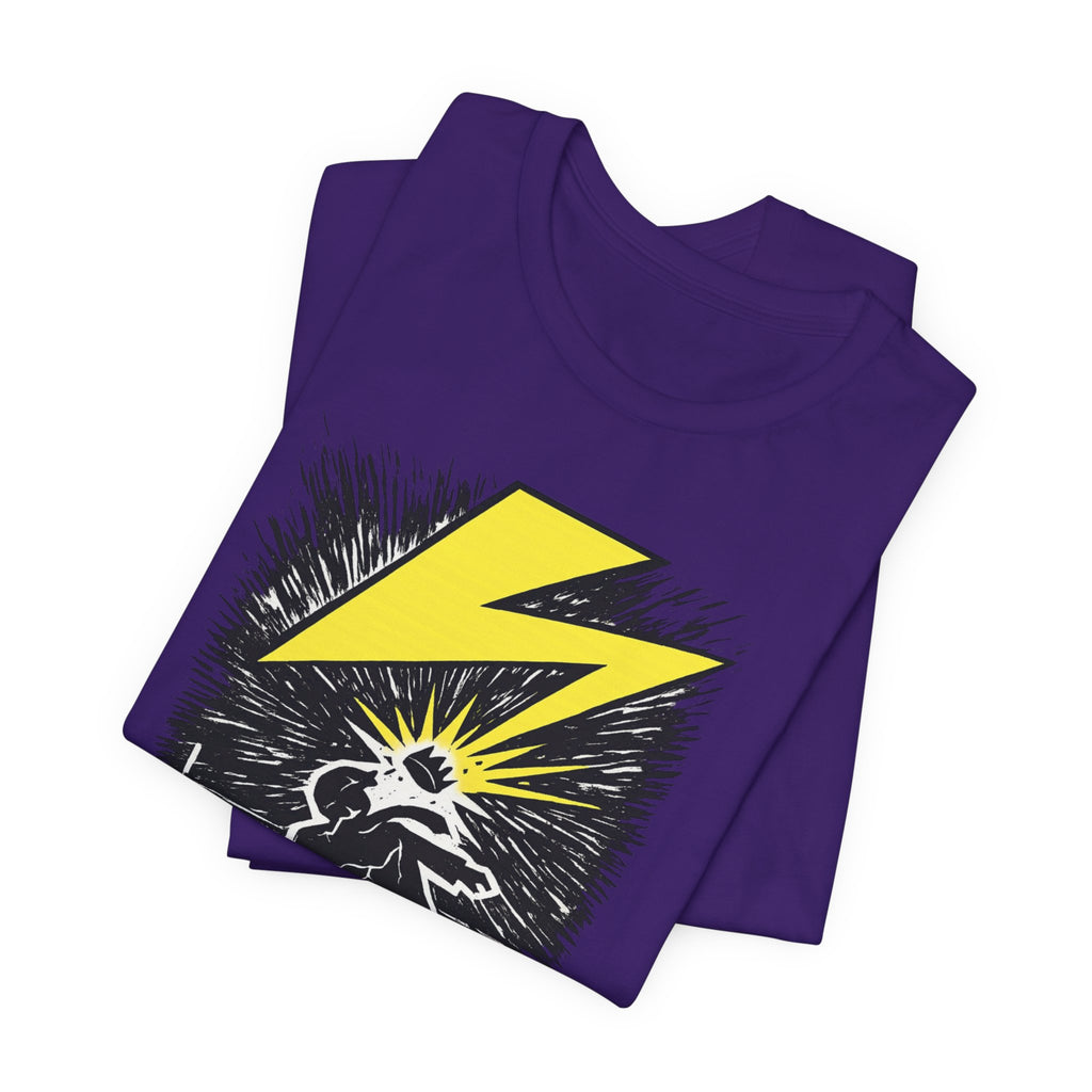 No Kings Lightning Bolt Bella + Canvas T-Shirt