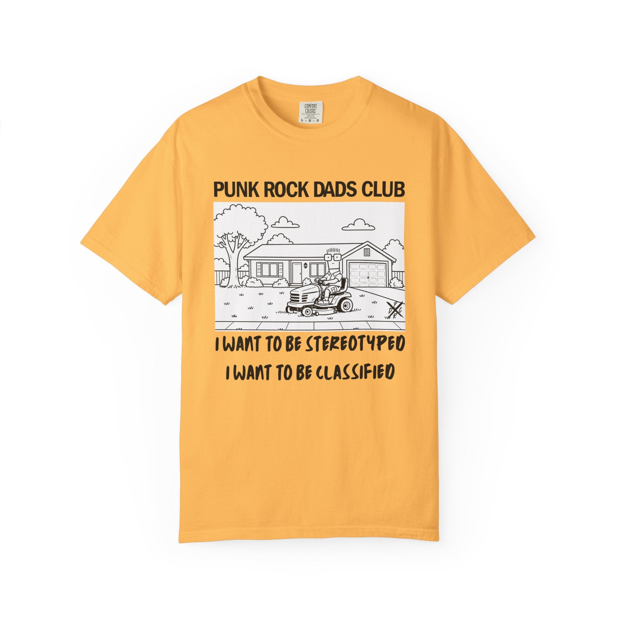 Suburban Home - Punk Rock Dads Club Comfort Colors T-Shirt