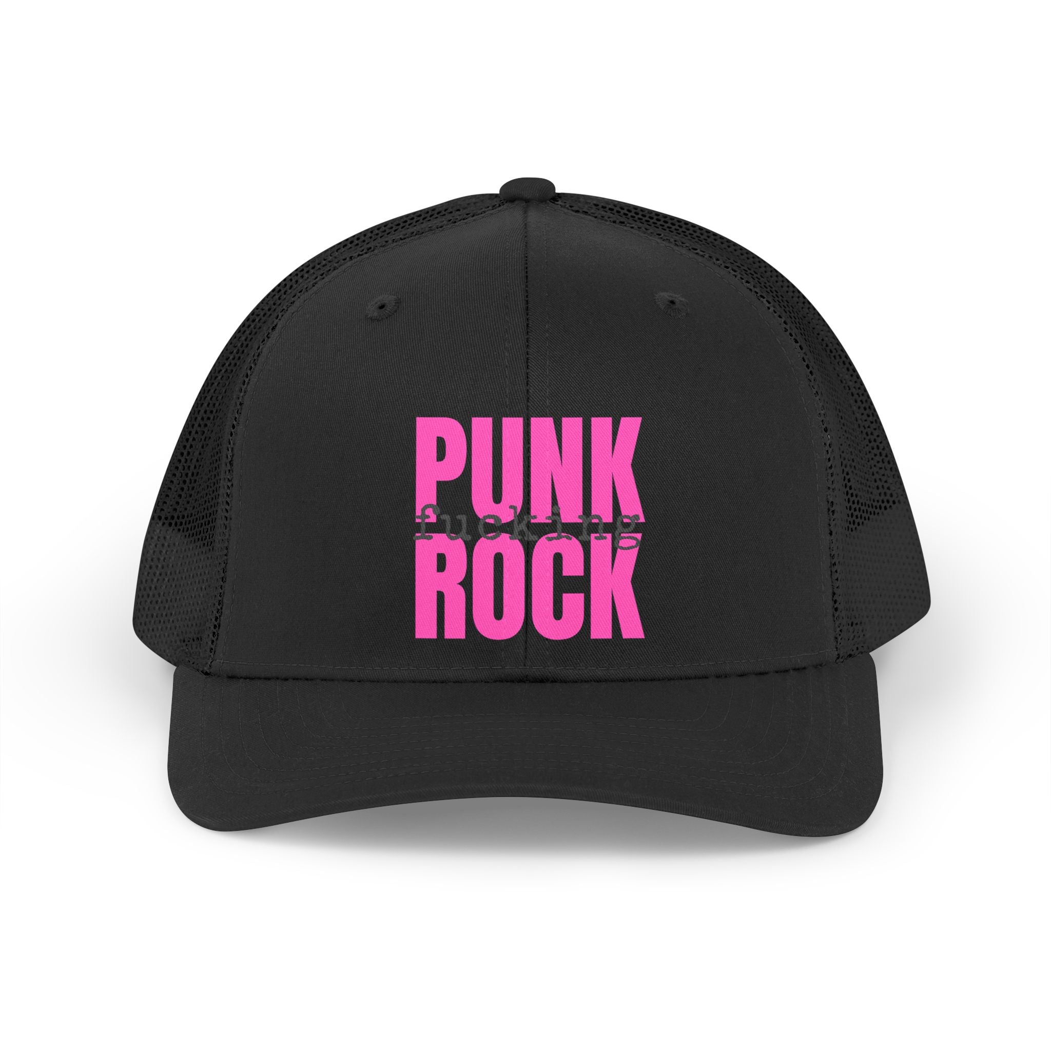 Punk Fucking Rock Trucker Hat