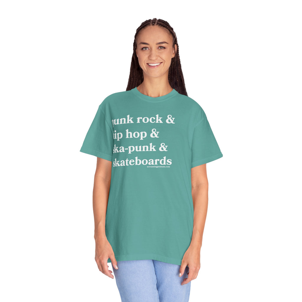 Punk Rock & Hip Hop & Ska-Punk & Skateboards T-Shirt